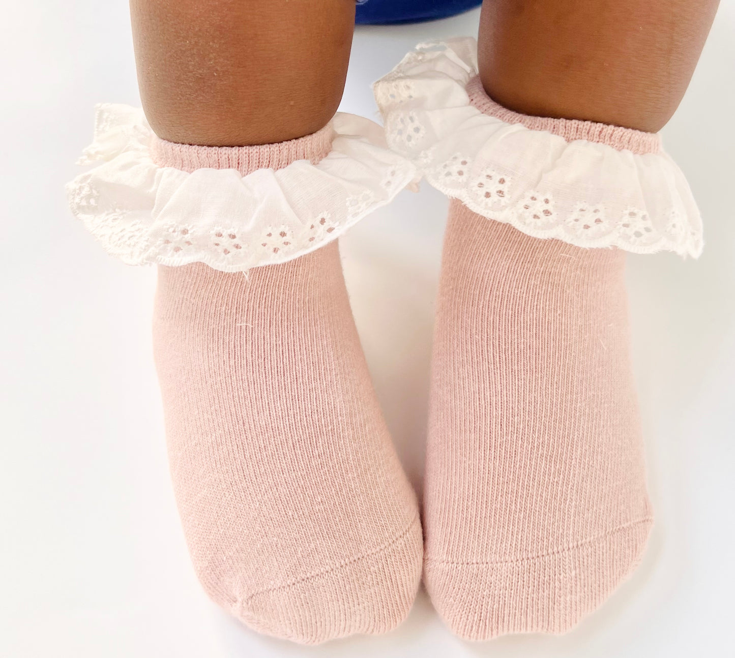 Cotton Lace Socks(Set of 3)